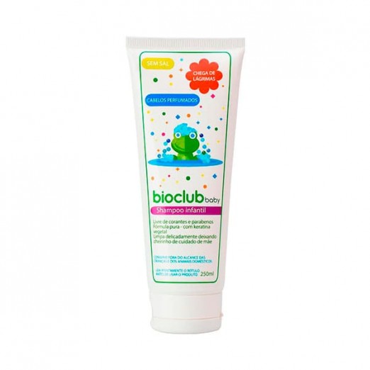 Shampoo Infantil Orgânico Fórmula Pura com Keratina Vegetal Bioclub