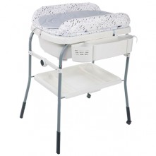 Banheira Infantil Cuddle Bubble Cool Grey Chicco