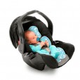 Almofada para bebê conforto azul clingo