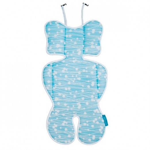 Almofada para bebê conforto azul clingo