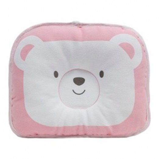 Travesseiro urso rosa buba