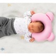 Baby pil almofada ergonômica urso rosa