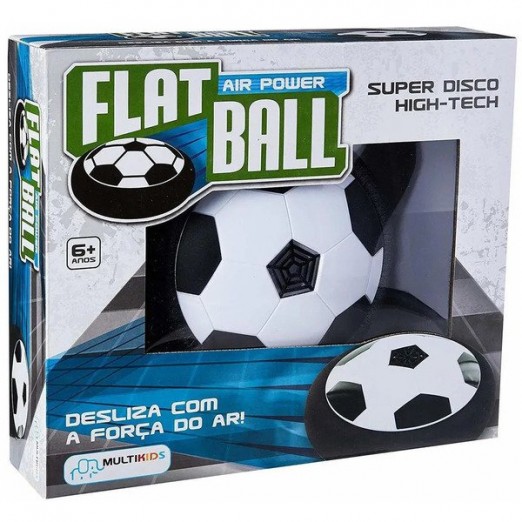 Brinquedo Infantil Flat Ball Air Power Super Disco Multikids 6A+