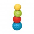 Brinquedo Infantil Fofibolas Com 04 Bolas Coloridas Pais & Filhos