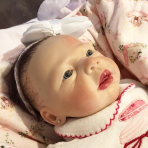 Boneca Bebê Reborn Realista Menina Melinda