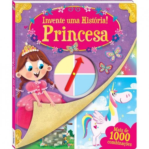 Livro Infantil Invente Uma História! Princesa Happy Books