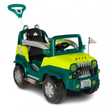Carro Infantil Jeep Diipi Verde Calesita 1 à 3 Anos