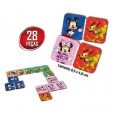Brinquedo Infantil Jogo de Dominó Mickey 28 Peças Toyster