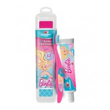 Kit Escova E Creme Dental Infantil Barbie Condor