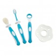 Kit de Higiene Oral Para Bebê Azul Comtac