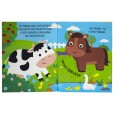 Kit Livro Infantil e 05 Quebra-Cabeças Animais da Fazenda Happy Books