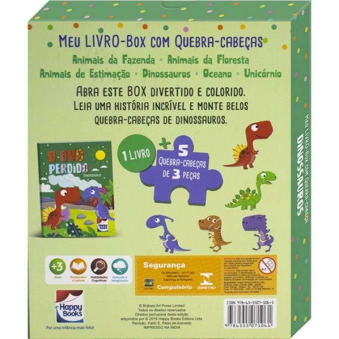 MUNDO DIVERTIDO KIDS - Meu Livro-Box com Quebra-cabeça: Animais de Estimação