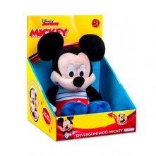 Brinquedo Infantil de Pelúcia Envergonhado Mickey