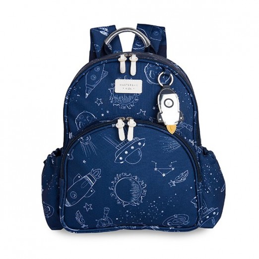 Mochila Para Criança Astronauta Masterbag Azul