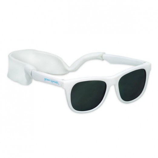 Óculos De Sol Infantil Branco Bup Baby 2 à 4A