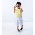 Óculos De Sol Infantil Para Menino Azul Marinho Com Dinossauros Pimpolho