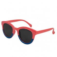 Óculos De Sol Infantil Coral e Azul Marinho Pimpolho