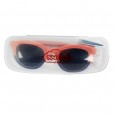 Óculos De Sol Infantil Para Menina Coral e Azul Marinho Pimpolho