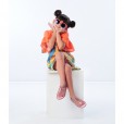 Óculos De Sol Infantil Para Menina Coral e Azul Marinho Pimpolho