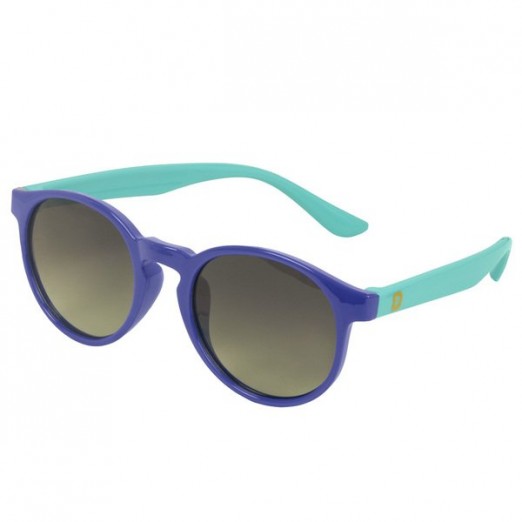 Óculos De Sol Infantil Para Menino Azul Royal Pimpolho Armação Flexível