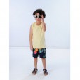 Óculos De Sol Infantil Para Menino Cinza Pimpolho Armação Flexível