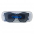 Óculos De Sol Infantil Para Menino Azul e Preto Pimpolho Armação Flexível