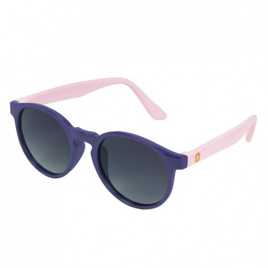 Óculos De Sol Infantil Para Menina Rosa e Roxo Pimpolho Armação Flexível
