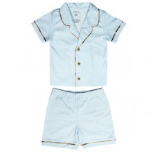 Pijama Infantil Azul Grow Up Tam 01 Ano