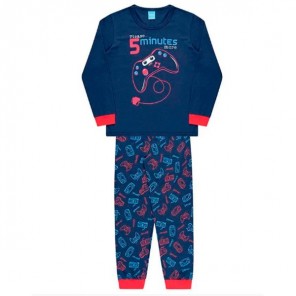 Conjunto Pijama Infantil Masculino 1 Ano Kamylus