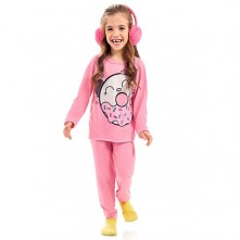 Pijama Infantil Rosa Kamylus 06 A