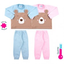 Pijama Infantil Azul Rosebud 06 A