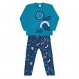Pijama Infantil De Microsoft Brilha No Escuro Parque 8 Anos Dedeka