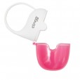 Porta Chupeta Para Bebês Baleia Colors Rosa Livre de BPA Clingo