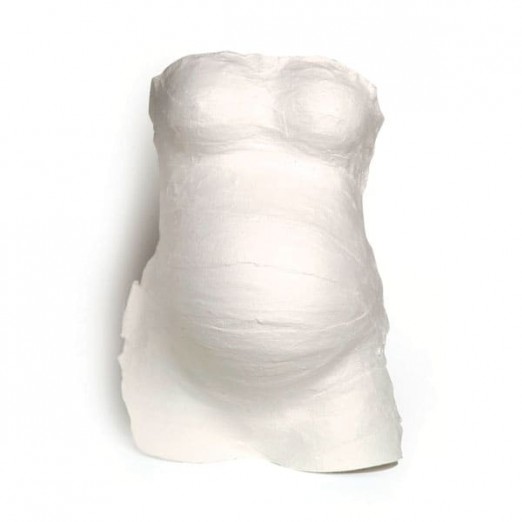 Kit molde de gesso para barriga de gravidez my lovely belly baby art