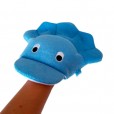 Esponja Infantil Para Banho Polvo Azul