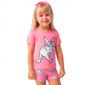Pijama Infantil Feminino de Calor 6 Anos Dedeka