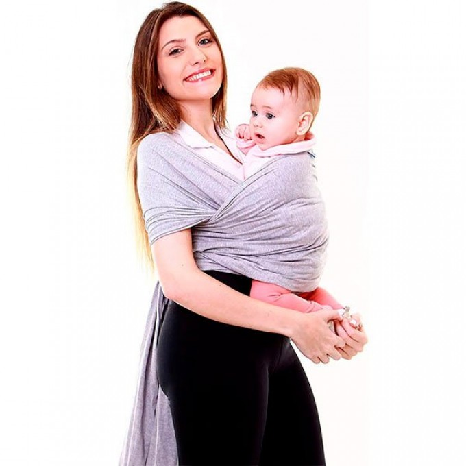 Wrap Confortável E De Fácil Uso Menino Menina Bebê Passeio