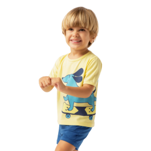 Pijama Infantil Masculino de Calor 3 Anos Dedeka 