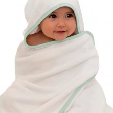 Toalha de Banho Bebê Comfort Power Sec Verde Laço Bebê