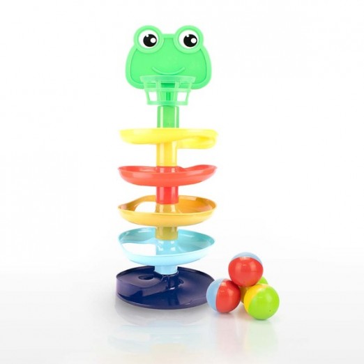 Brinquedo Infantil Torre Interativa Sapo Pimpolho Colorido