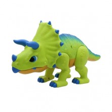 Brinquedo Infantil Triceraptor Jurassic Fun Verde Multikids 
