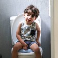 Troninho Infantil 2 em 1 Ploc Cinza Com Coletor Removível Voyage