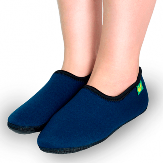 Sapato De Neoprene Para Crianças Fit Azul Marinho Tamanho 33 A 34 Ufrog