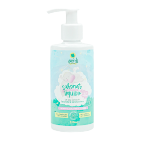 Sabonete Líquido e Shampoo Infantil 200ml Verdi Natural