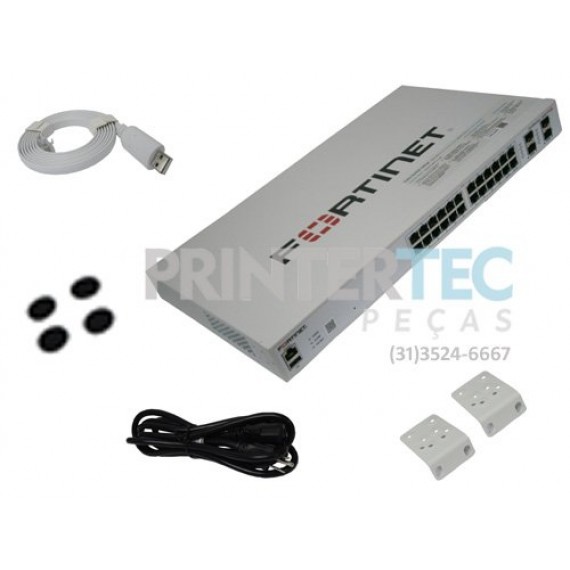 SWITCH FORTINET FS-124F-FPOE FORTISWITCH