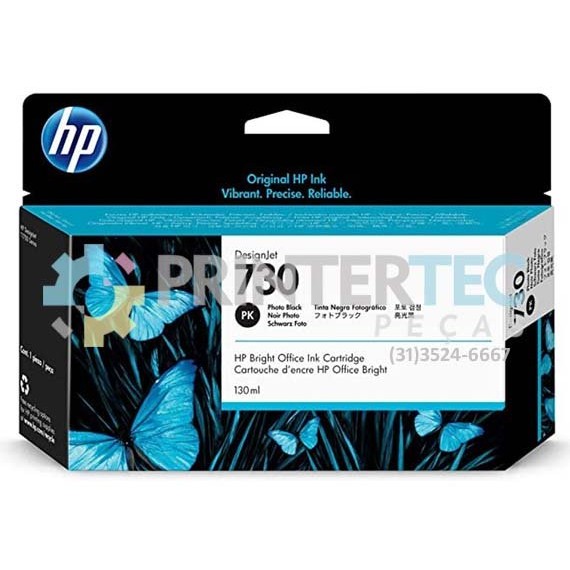 CARTUCHO HP DSJ T1600 / T1700 / T2600 PRETO FOTO 130ML