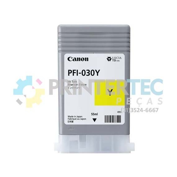 CARTUCHO CANON IPF TA-20 / TA-30 AMARELO 55ML