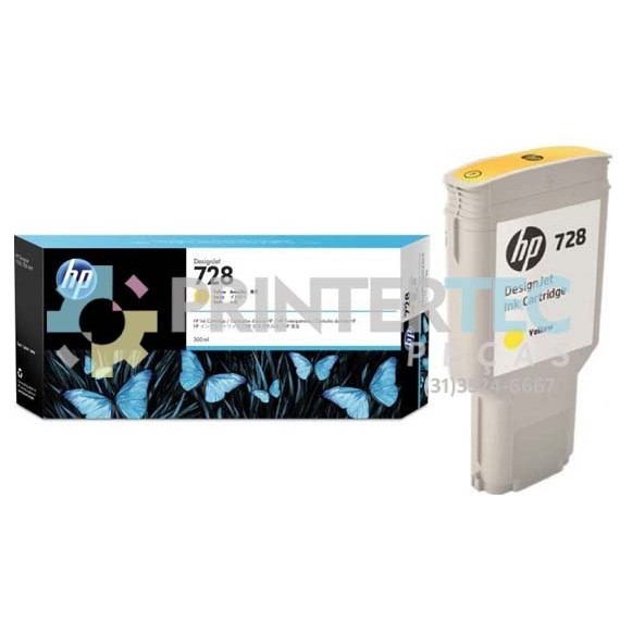 CARTUCHO HP DSJ T730 / T830 AMARELO 300ML