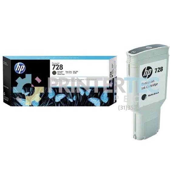 CARTUCHO HP DSJ T730 / T830 PRETO FOSCO 300ML