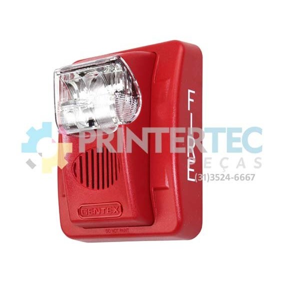 SINALIZADOR FIKE 20-123-48 AUDIO VISUAL - HORN/STROBE RED